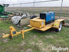 Miller Bobcat 250 Welder Mounted On Trailer 