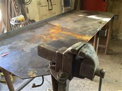 Shop Built Welding Table & Vise 