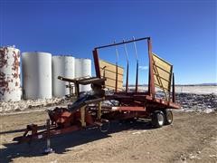 New Holland 1036 Stackliner Pull Type Bale Wagon 