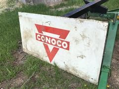 Conoco Metal Sign 