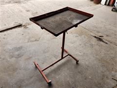 Adjustable Rolling Work Table 