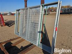 Behlen Galvanized Dog Kennel Front Panels 