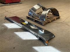 Kenworth Chrome Front Bumper & Two Rear Fenders 