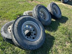 11R22.5 Truck Tires & Aluminum Rims 