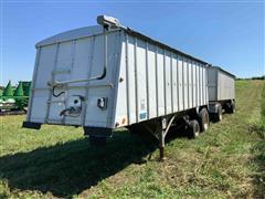 1978 Merritt T/A Double Grain Trailer Train 