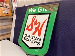 S&H Green Stamps Sign 