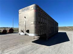 2014 Wilson PSDCL-402 Tri/A Cattle Pot Livestock Trailer 