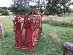 Cattle Squeeze Chute 