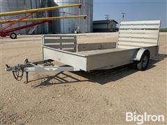 2011 H&H S/A Aluminum Utility Trailer 