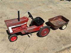 Vintage International Pedal Tractor & Wagon 