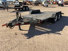 2014 Felling FT-12 IT-1 T/A Flatbed Trailer 