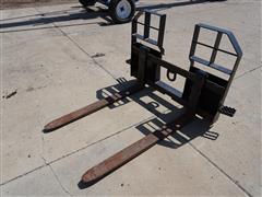 48" Skid Steer Pallet Forks 