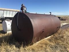 2,000 Gallon Steel Diesel Fuel Tank 