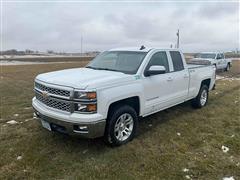 2015 Chevrolet Silverado 1500 LT 4x4 Crew Cab Pickup 