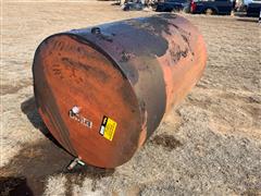 600 Gallon Steel Fuel Tank 