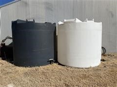 Sii 3000 -Gal Liquid Poly Tanks 