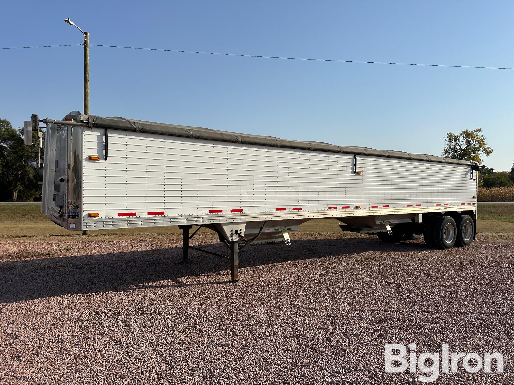 2008 Timpte DWH Super Hopper T/A Grain Trailer 