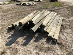 8’ Green Treated Posts 