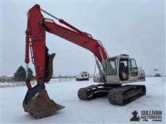 2002 Link-Belt 210 LX Excavator W/Hydraulic Thumb 