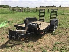 T/A BP Flatbed Trailer 