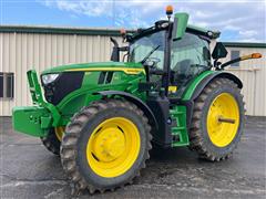 2023 John Deere 6R 165 MFWD Tractor 