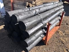 8' Creosote Wood Fence Posts 