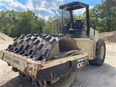 1994 Ingersoll Rand SD-100F ProPac Vibratory Padfoot Compactor 