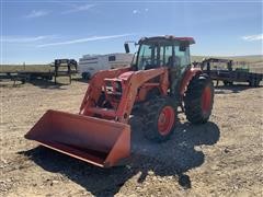 Kubota M8560 MFWD Tractor W/LA1353A Loader 