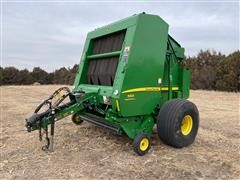 2014 John Deere 569 MegaWide Plus Round Baler 