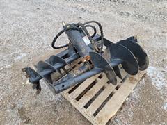 Post Hole Auger Skid Steer Attachment 