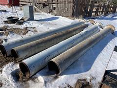 Gas Pipeline W/ Flanges 