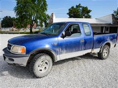 1997 Ford F150 Extended Cab 4x4 Pickup 