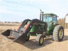 1976 John Deere 4630 2WD Tractor W/Loader & Attachments 