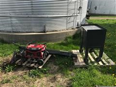 Generator, Stalk Stompers, Flatbed Pickup Rails, & Rolling Cabinet 