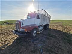 1986 Kenworth T600 T/A Silage/Grain Truck 