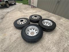 Alcoa Rims & 11R24.5 Tires 