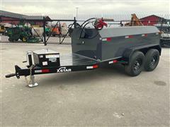 2024 X-Star 990 Gal T/A Fuel Trailer W/12V Pump 