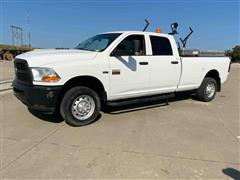 2012 RAM 2500 ST HD 4x4 Crew Cab Pickup W/Utility Boxes & Tommy Lift Tailgate 