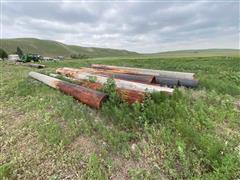 Wooden High Line Poles 