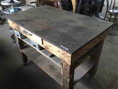 Wooden Shop Table 