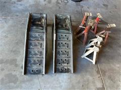 Set Of Ramps & Jacks 