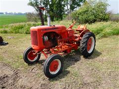 1944 Allis-Chalmers B 2WD Tractor W/5' Mid Mounted Sickle Mower 
