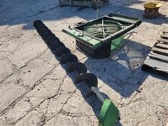 John Deere Unloading Auger & Radiator Rotary Screen 