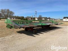 John Deere 1253A 12 Row Crop Head W/Trailer 