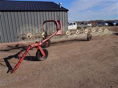 H&S TR-9 3W 9-Wheel Rake 