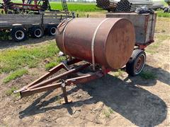 300-Gal S/A Fuel Tank Trailer W/Auxiliary Tank 