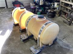 65 Gallon Poly Saddle Tanks 