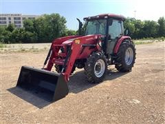 Mahindra 8100 PST MFWD Tractor W/Loader 