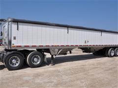 2014 Wilson DWH-550 41' Hopper Bottom T/A Grain Trailer 