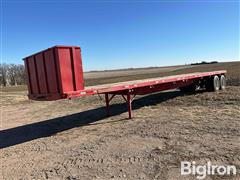 1976 Utility 42’ T/A Flatbed Trailer 